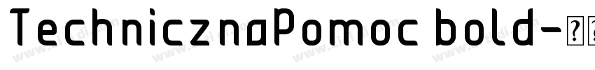 TechnicznaPomoc bold字体转换